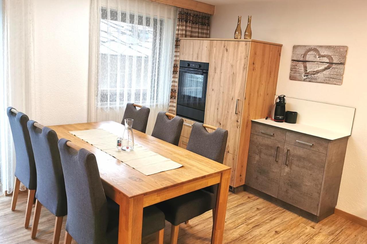 Ferienhaus Adonis Saas-Grund Exteriér fotografie