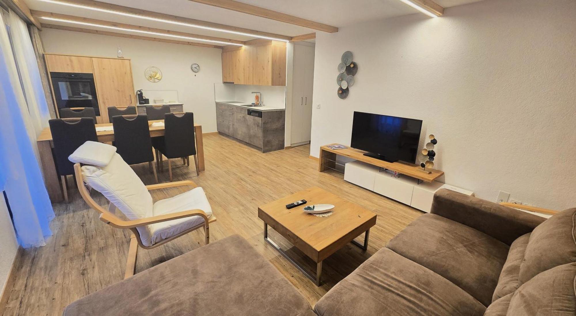 Ferienhaus Adonis Saas-Grund Pokoj fotografie