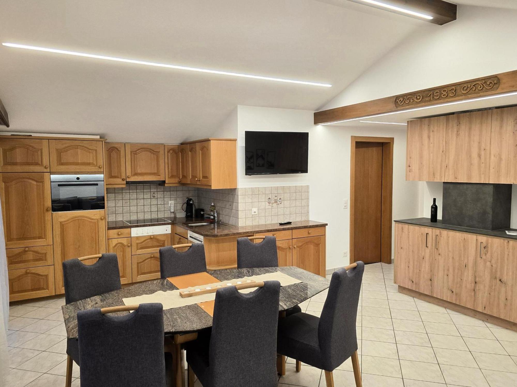 Ferienhaus Adonis Saas-Grund Exteriér fotografie